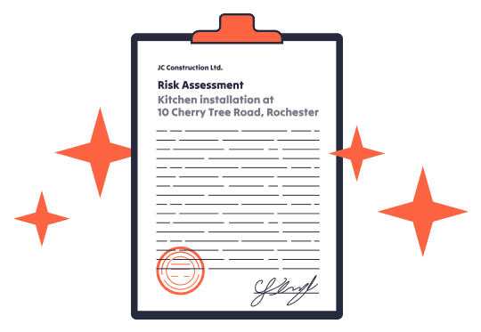 Instant Risk Assessment document ready to use