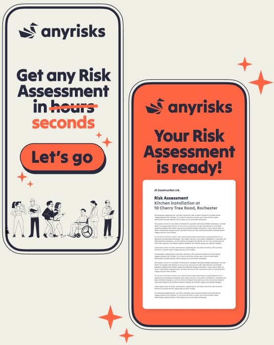 Anyrisks Risk Assessment mobile app